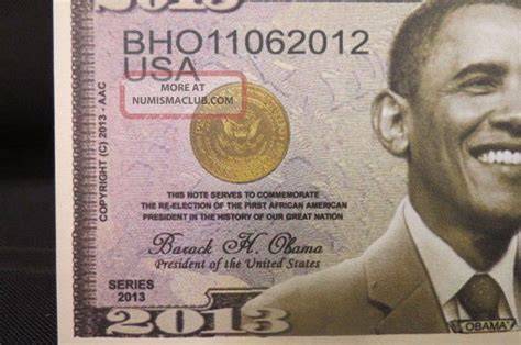 Of 100 Barack Obama 2013 Money Usa Dollar Bills U S A Novelty