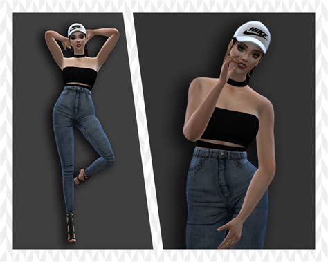 Timoni66 K Sims 7ksims7model Set N2 10 Poses In Total Cas Trait