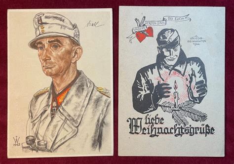 Marna Militaria 3rd Reich Postcards Lot