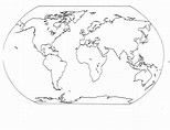 Free Printable World Map Coloring Pages For Kids - Best Coloring Pages ...