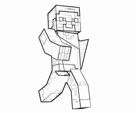 Minecraft Dantdm Coloring Page Free Printable Coloring Pages Images