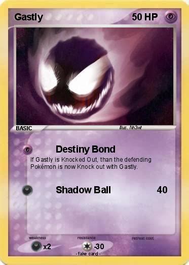 For instance, the shining gyarados card. Pokémon Gastly 57 57 - Destiny Bond - My Pokemon Card