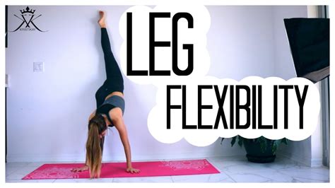 how to do the splits stretching routine youtube