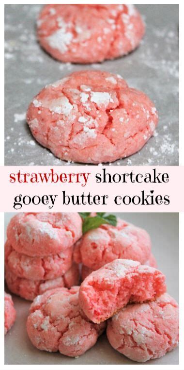 When i was a child, christmas didn't come to our house or grandmomma paul's house without one of these big, beautiful cakes on the counter. Tender, but chewy easy-to-make Strawberry Shortcake cookies. A take on the Paula Deen cake-m ...