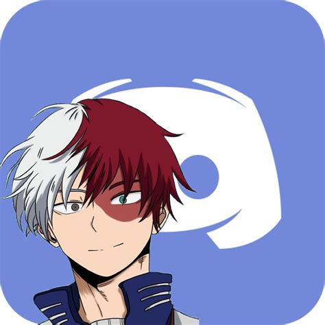 My Hero Academia Todoroki Discord Shortcut Custom Icon Anime