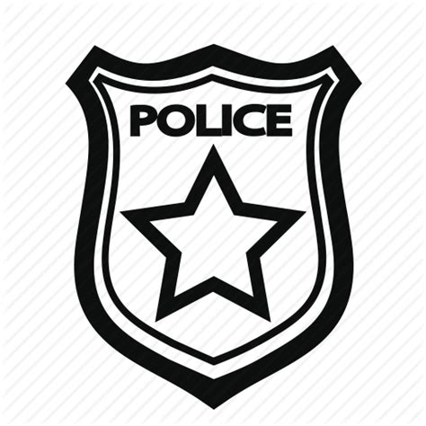 Police Badge Drawing Transparent Police Badge Drawing Dekorisori