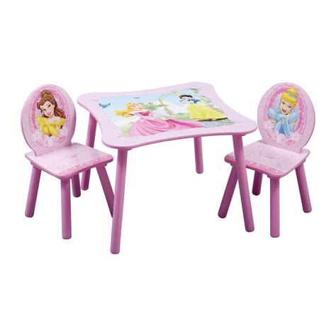 Search bykeyword or web id. Delta Children Disney Princess Kids 3 Piece Table & Chair ...