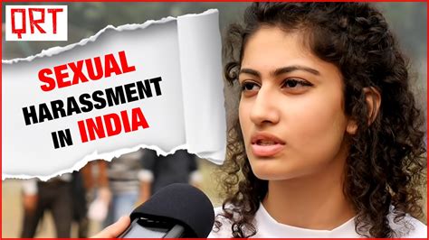 sexual harassment in india social experiment quick reaction team youtube