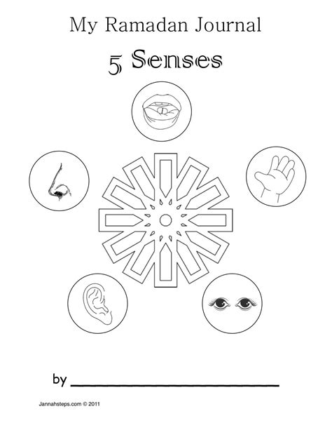 Ramadan Activity Sheets Ramadan Activity For Kids My 5 Senses Of