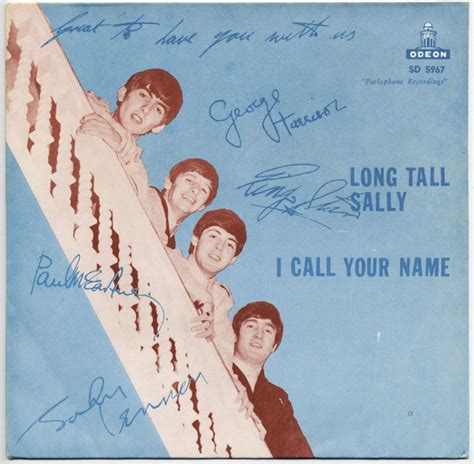 The Beatles Long Tall Sally I Call Your Name 1969 Large Center