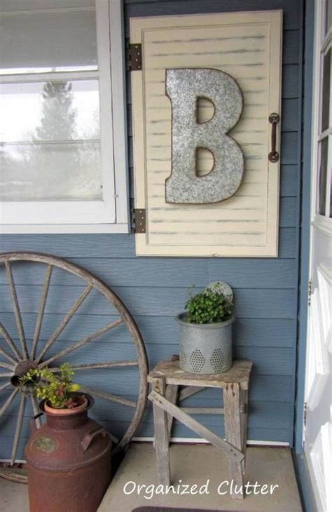 20 Amazing Farmhouse Rustic Porch Decor Ideas Porch Wall Decor Porch