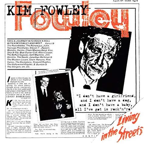 Living In The Streets By Kim Fowley On Amazon Music