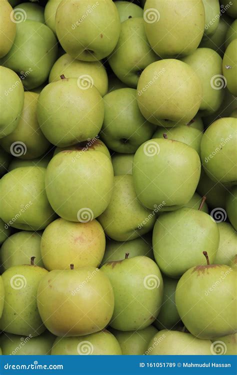 Green Apple Texture Lots Of Green Apples Stock Image Image Of