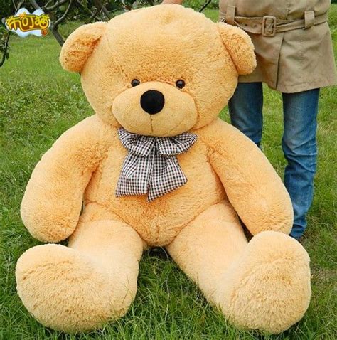 71 Teddy Bear Stuffed Light Brown Giant Jumbo Size180cm From Chenchengxu 10947 Dhgatecom