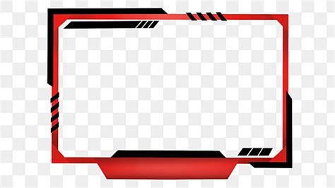 Red Rectangle Clipart Png Images Red Rectangle Stream Frame Or Border