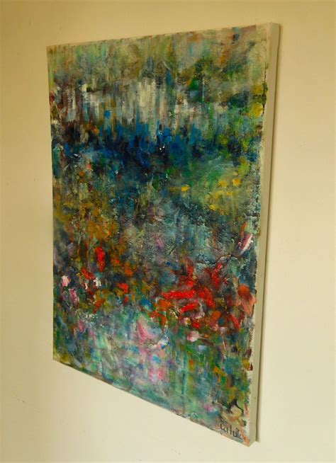 Original Abstract Oil Painting Signed By Nalan Laluk Etsy Uk