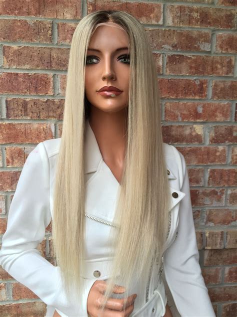 Alibaba.com offers 7,046 full blonde hair products. Light Ash blonde Multi Parting Human Hair Lace Front wig ...