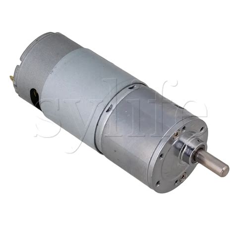High Torque 12v Dc 100 Rpm Metal Gear Box Electric Motor For Speed