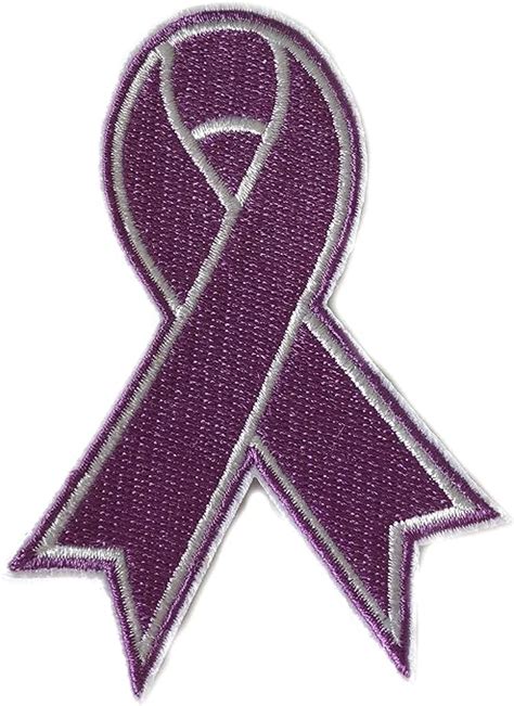 Represents Domestic Violence Purple Ribbon Raise