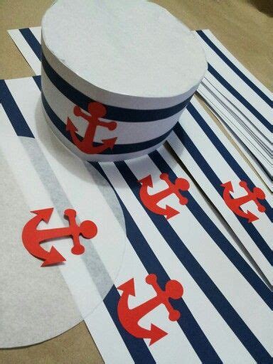 Make Your Own Paper Sailor Party Hats Inspiration Found On