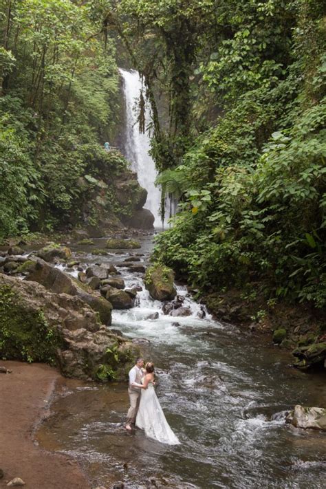 Waterfall Wedding At La Paz Waterfall Gardens Costa Rica Nov 2016