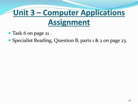 Ppt Unit 3 Computer Applications Powerpoint Presentation Free