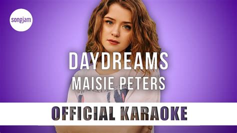 Maisie Peters Daydreams Official Karaoke Instrumental Songjam