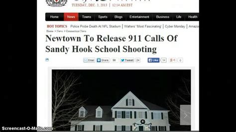 Sandy Hook 911 Calls Released 12413 7 Calls Vs Hundreds Lol 2013