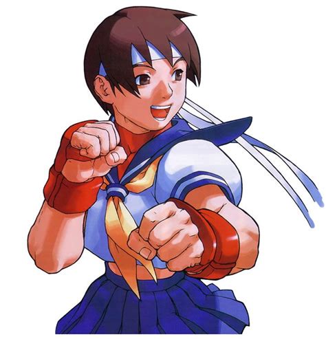 Sakura Kasugano Characters And Art Rival Schools Street Fighter Art Sakura Street Fighter