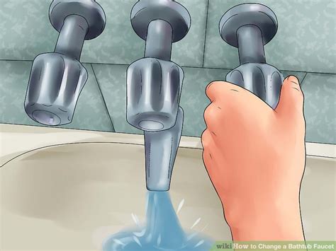 Here is how to fix it quick and easy!if the faucet handle is stuck, a puller can get it off. 2 Easy Ways to Change a Bathtub Faucet (with Pictures)