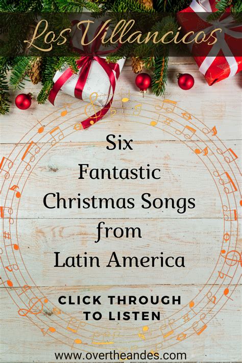 Friday CanciÓn Christmas Songs In Spanish Over The Andes Spanish