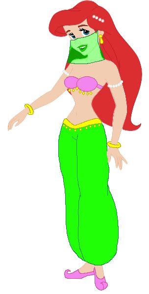 Ariel As Harem Girl By Danfrandes On Deviantart