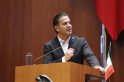 Senador Damián Zepeda en la comparecencia de titular de la Secretaría