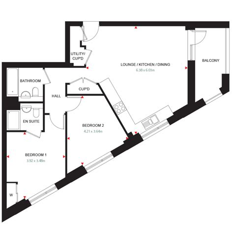 Plot 080 - 2-bed apartment - Type C-05