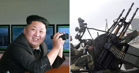 Kim Jong Un Blows Up Five North Korean Officials With Anti Aircraft Gun