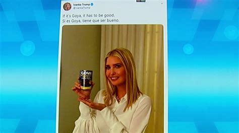 The View Co Hosts Pan Ivanka Trump For Photo With Goya Can Out Of