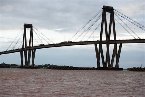 El Puente General Belgrano Y Corrientes Playa En Resistencia Argentina