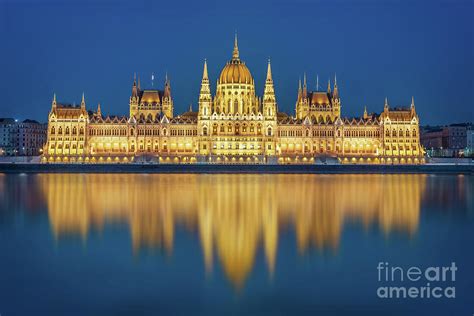 Culture, thermal baths, gastronomy and programs. Budapest Parliament At Night Photograph by Delphimages ...
