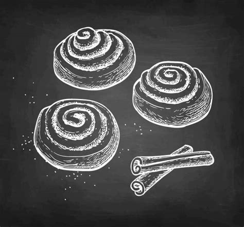 Cinnamon Roll Dough Illustrations Royalty Free Vector Graphics And Clip