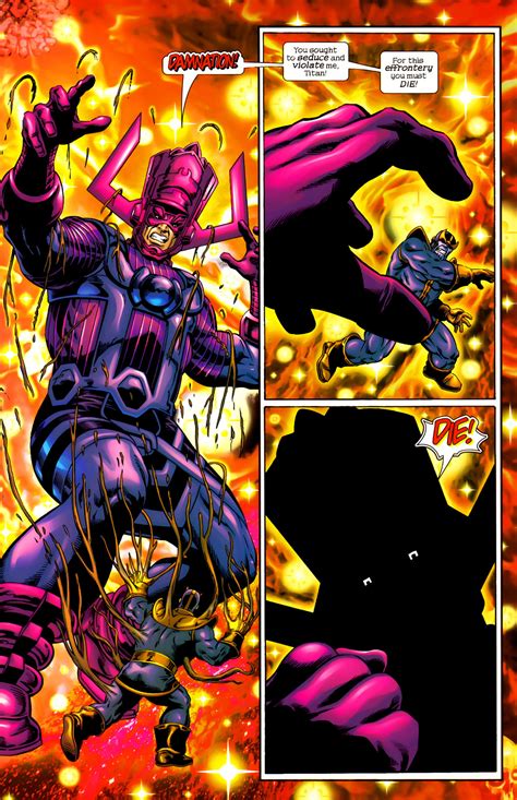 Fortnite's marvel season is teasing itself in a new comic that has galactus about to invade the map. Galactus vs Thanos - Battles - Comic Vine