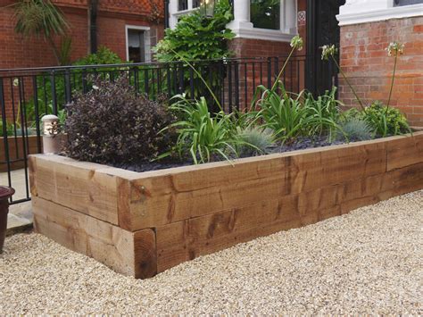 It is often used for bordering or to. New Softwood Railway Sleepers - Natural Stone Paving ...