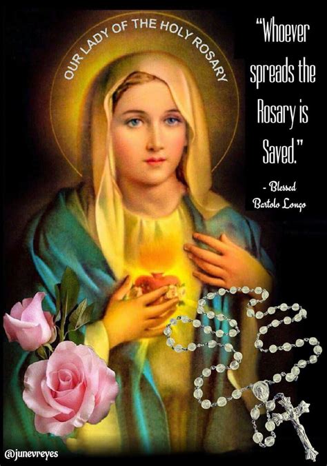 Mother Mary With Rosary Pictures