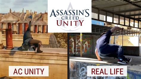 Assassin S Creed Unity Parkour In Real Life Stunts In