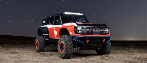 Ford Unveils The Desert Racer A Race Concept Bronco At Sema 2021 But