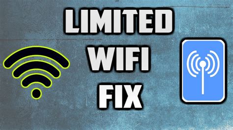How To Fix Limited Wifi Connection My Wifi Router Limited Connection
