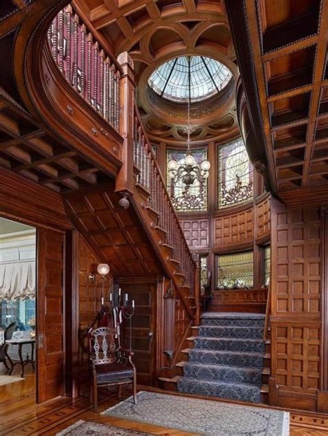 Timothy Sumer Photography Restored Grand Staircase Of An 1893 Mansion