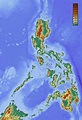 Philippines - relief • Map • PopulationData.net