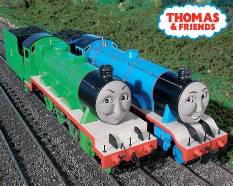 Gordon and henry compete to see who can carry the heaviest load; Image - GordonandHenrySeason8promo.jpg | Thomas the Tank ...