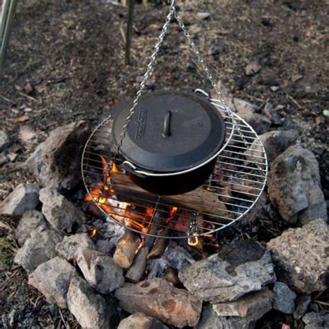 Upgrade your fire pit with our gas fire pit kits. Camp Chef Lumberjack Tripod Campfire Grill by Camp Chef at ...