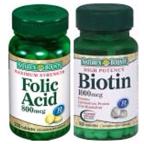 How to use castor oil for hair growth ] 2. Drinking High Milligrams Of Biotin & Folic Acid Everyday ...